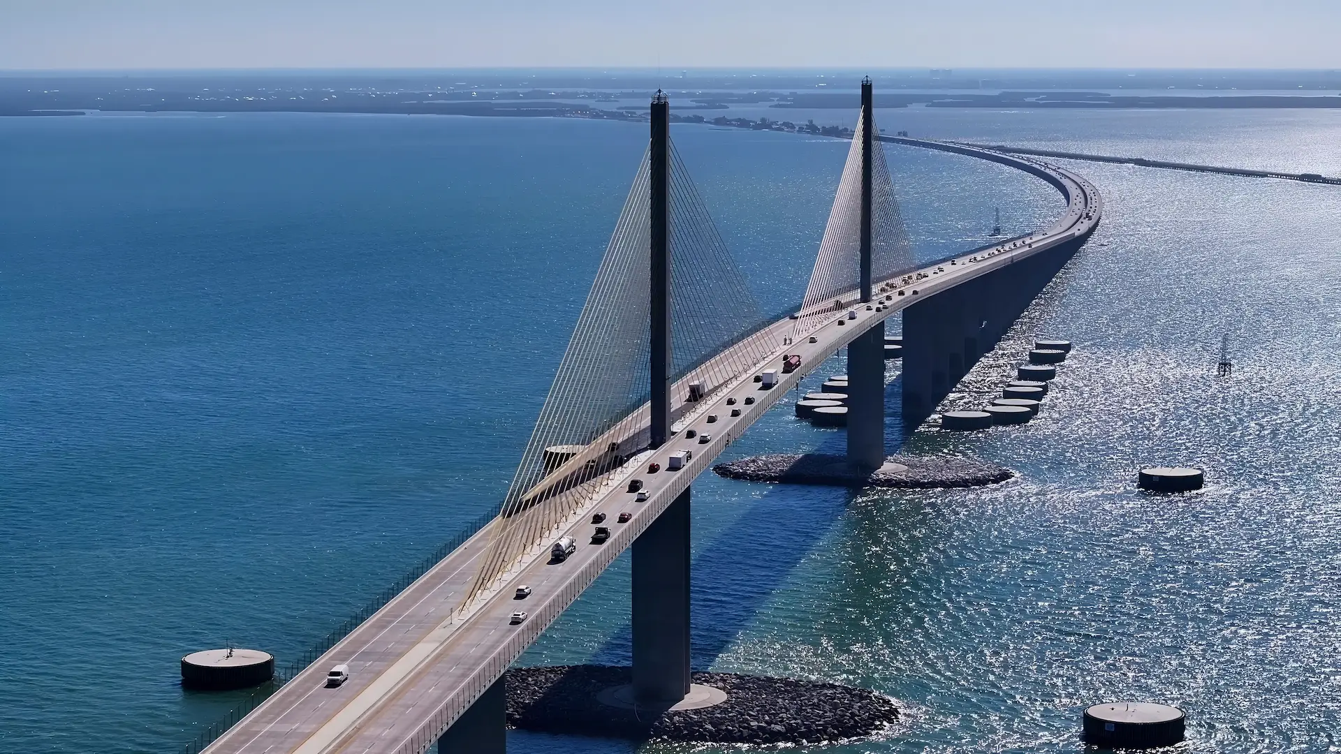 Sunshine Skyway Bridge, Tampa Bay, Florida